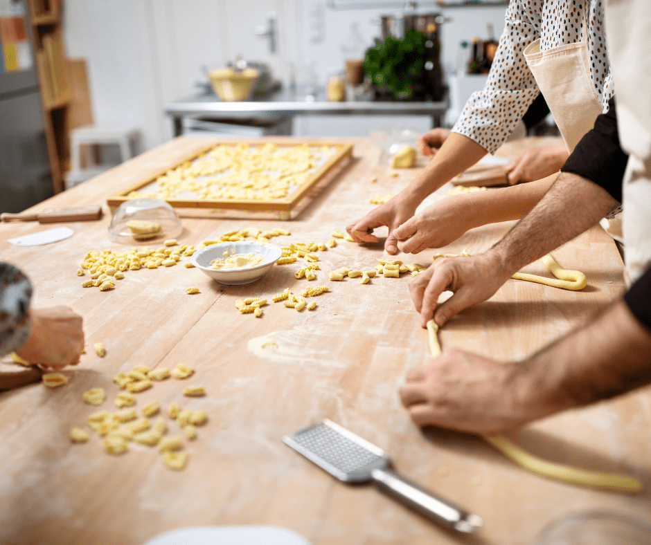 Pasta making class in Rome, Italy