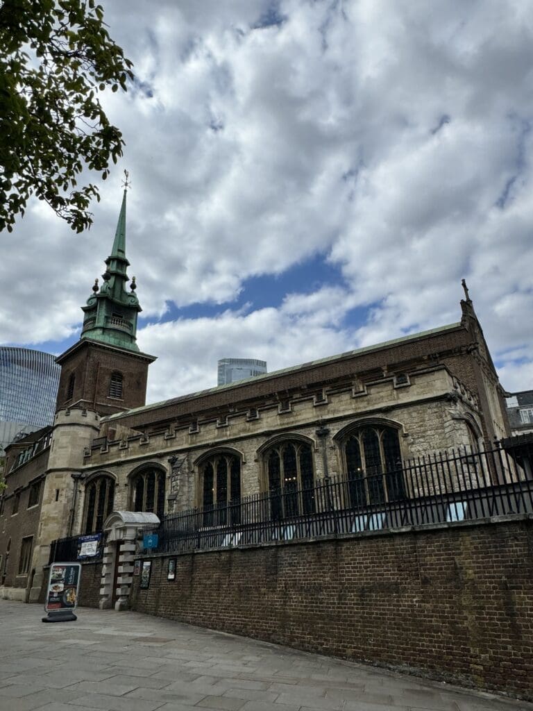 all hallows by the tower church london