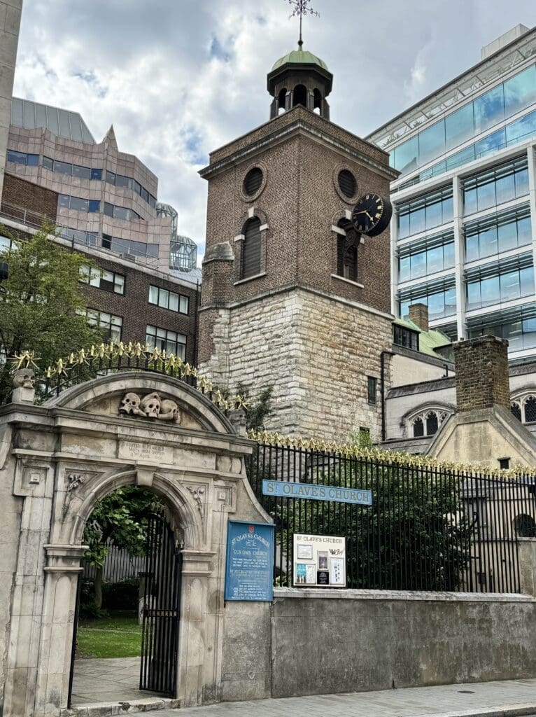 st olave church london