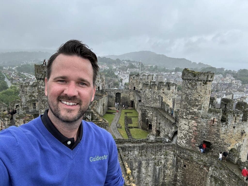 jack baumann in conwy castle wales