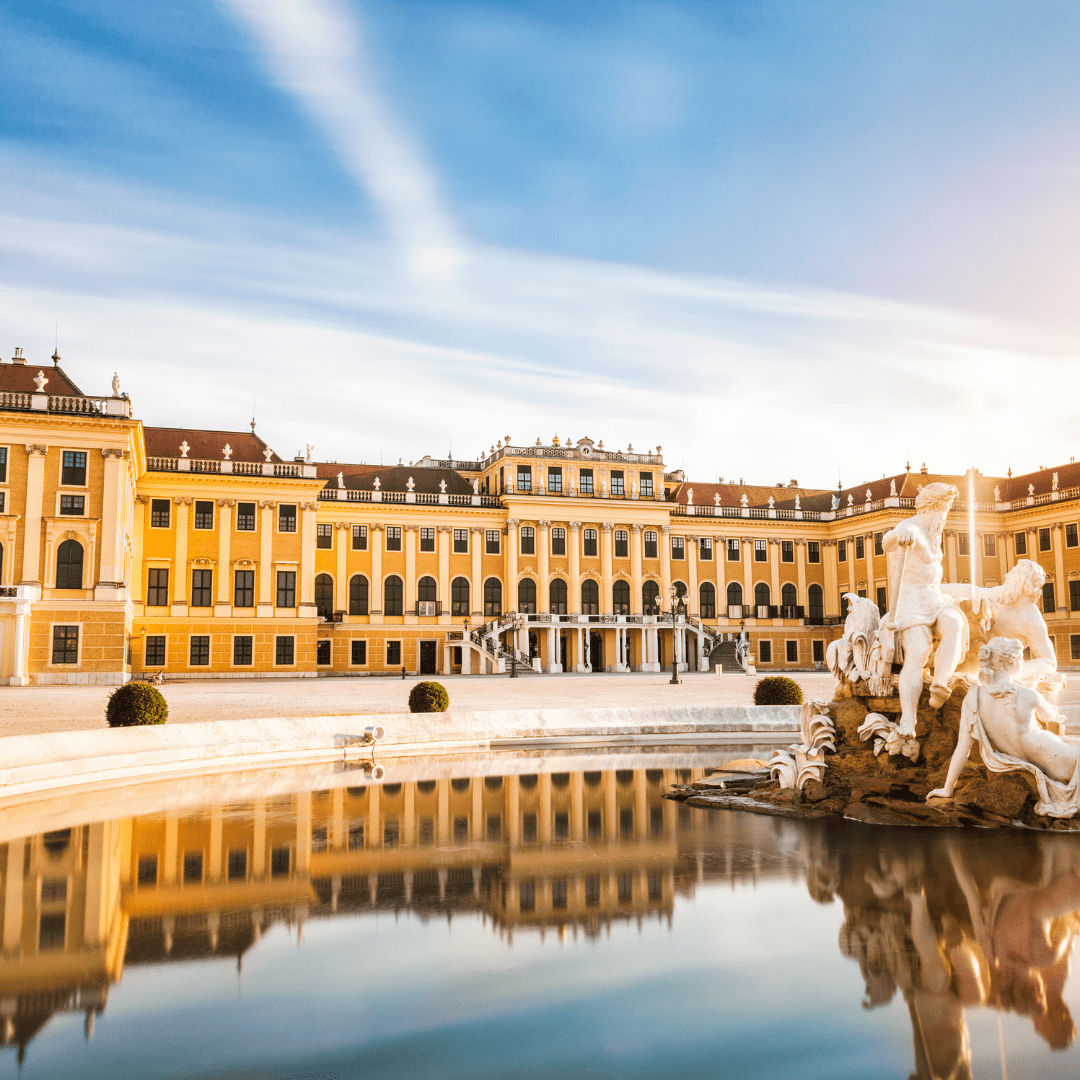 Schonbrunn Palace in Vienna