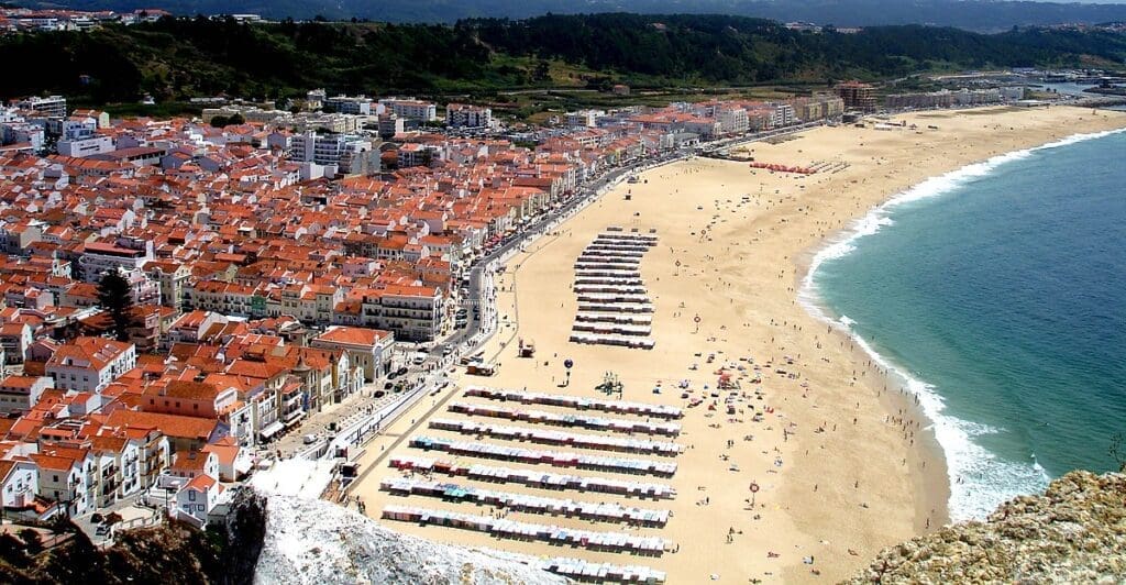 nazare beach portugal