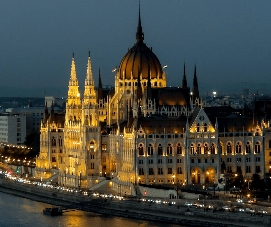 Budapest at night