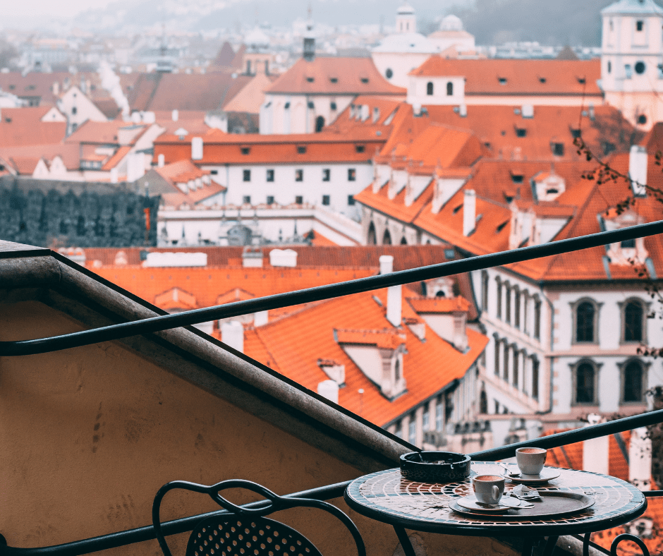 prague mala strana cafe