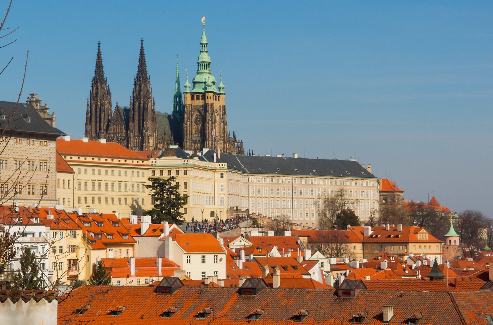 prague castle and st vitus cathedral